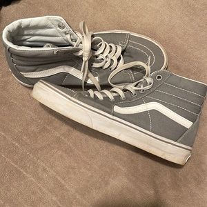 Grey High top Vans